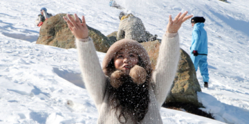 گلمرگ اور پہلگام میں سال نو کاجشن منایا گیا 