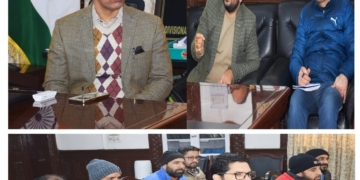 صوبائی کمشنر نے جھیل ڈل کےلئے مختلف کاموں کو رواں ماہ آخر تک مکمل کرنے کو کہاجھیل ڈل کی مکاحولیاتی ترقی کے منصوبے پر جاری کام کا جائز لیا