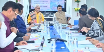 جموں کشمیر کی بجلی کی صورتحال کے حوالے سےلیفٹیننٹ گورنر نے مرکزی وزیر بجلی سے بات چیت کی