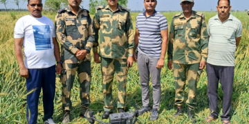 BSF نے پنجاب کے ضلع ترن تارن میں چائنا میڈ ڈرون برآمد کیا