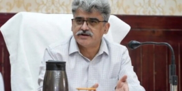  چیف سکریٹری  نے  سول  سکریٹریٹ کیمپس کے اندر ’ ایس بی آئی۔ ای کارنر کا افتتاح کیا