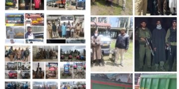 معدنیات کی غیر قانونی نکالنے اور نقل و حمل کے خلاف کاروائی