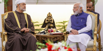 پی ایم مودی  نے عمان کے سلطان کا مبارکباد دینے  کیلئے شکریہ ادا کیا