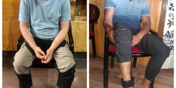 سوپور میں ضمانت یافتہ دہشت گرد ساتھیوں پر پولیس نے جی پی ایس ٹریکر کی پازیب چسپاں کی