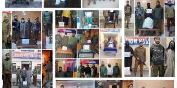 بارہمولہ میں 2024 کے پانچ ماہ کے دوران 171 منشیات فروش گرفتار اور 95 مقدمات درج