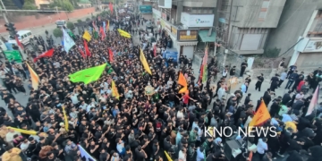 سرینگر میں محرم الحرام کا بہت بڑا جلوس نکالا گیا
