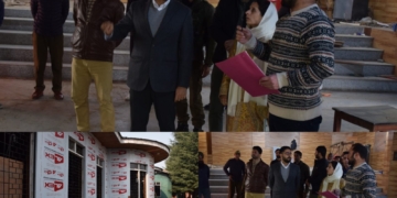 ضلع ترقیاتی کمشنر بڈگام نے شیخ العالم سینٹر فار سکل ڈیولپمنٹ میں کام کی پیش رفت کا جائزہ لیا