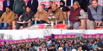 نائب وزیر اعلیٰ کا کنگری میں عوامی دربار کا اِنعقاد