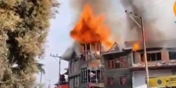 سری نگرمیں محض 24گھنٹوں میں آگ کی دوسری بھیانک واردات
