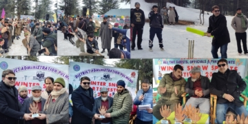 ضلع انتظامیہ پلوامہ کی جانب سے ونٹر سنو سپورٹس فیسٹیول کا انعقاد