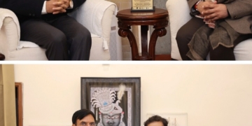 ستیش شرما نے مرکزی وزیر منسکھ منڈوایہ سے ملاقات کی