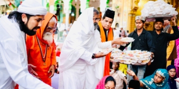 درگاہ اجمیر شریف میں عظیم الشان افطارکا اہتمام