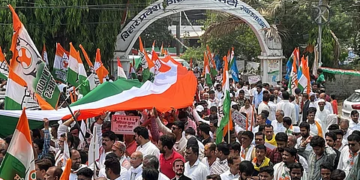 بہار میں کانگریس نے نکالی ’آئین بچاؤ پیدل یاترا‘، صوبائی صدر راجیش رام بی جے پی پر حملہ آور