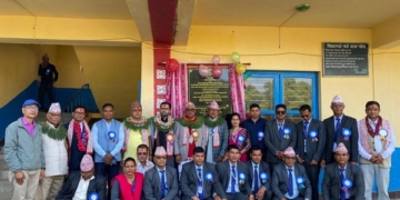 بھارت نے مغربی نیپال کے ضلع اچم میں نئی تعمیر شدہ عمارت مقامی حکا م کے حوالے کی