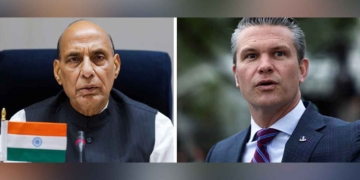 امریکی وزیر دفاع نے  بھارتی وزیر دفاع  راجناتھ  سنگھ کو فون کیا