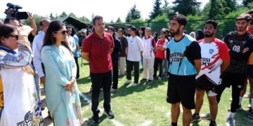 کشمیر کا مقامی ٹیلنٹ بھارت کے لیے چیمپئنز کی نئی نسل تیار کر رہا ہے۔ وزیر مملکت کھیل