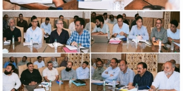 ڈویژنل کمشنرکشمیر نے سرینگر سمارٹ سٹی پروجیکٹوں کی حالت کا جائزہ