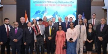 ہندوستان اور چلی نے کثیر جہتی تعلقات کو گہرا کرنے پر کام جاری رکھنے کا عزم  کیا