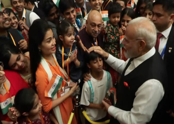  ہندوستانی تارکین وطن نے تیانجن میں  بڑےجوش و خروش کے ساتھ وزیر اعظم مودی کا خیرمقدم کیا